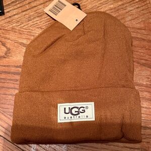UGG Tan Knit Beanie